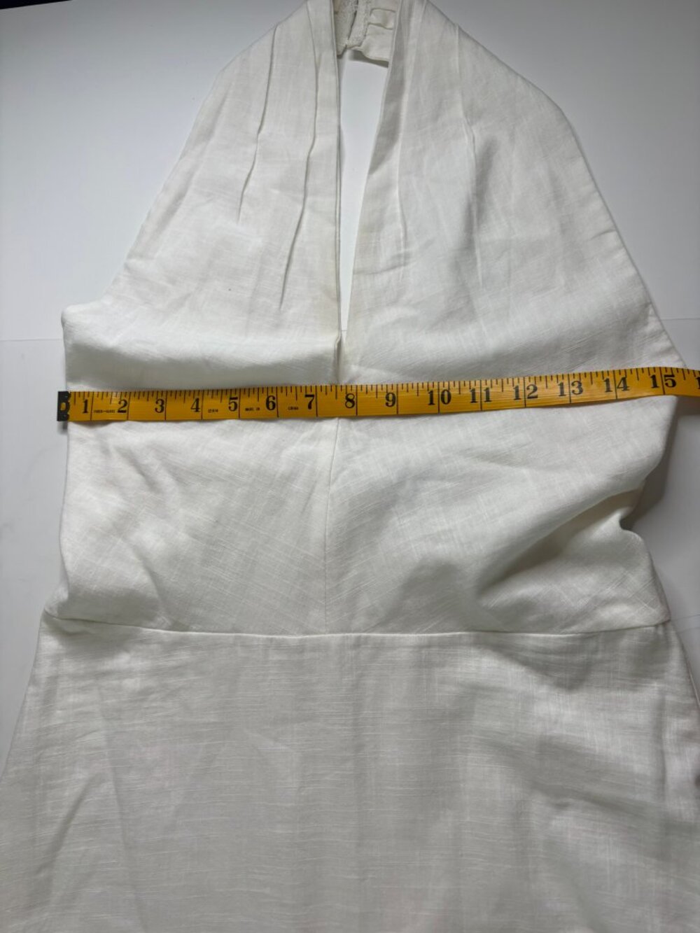Petal & Pup Betsy Halterneck Maxi Dress White – US Small – NWT (repair needed) - Picture 5 of 16